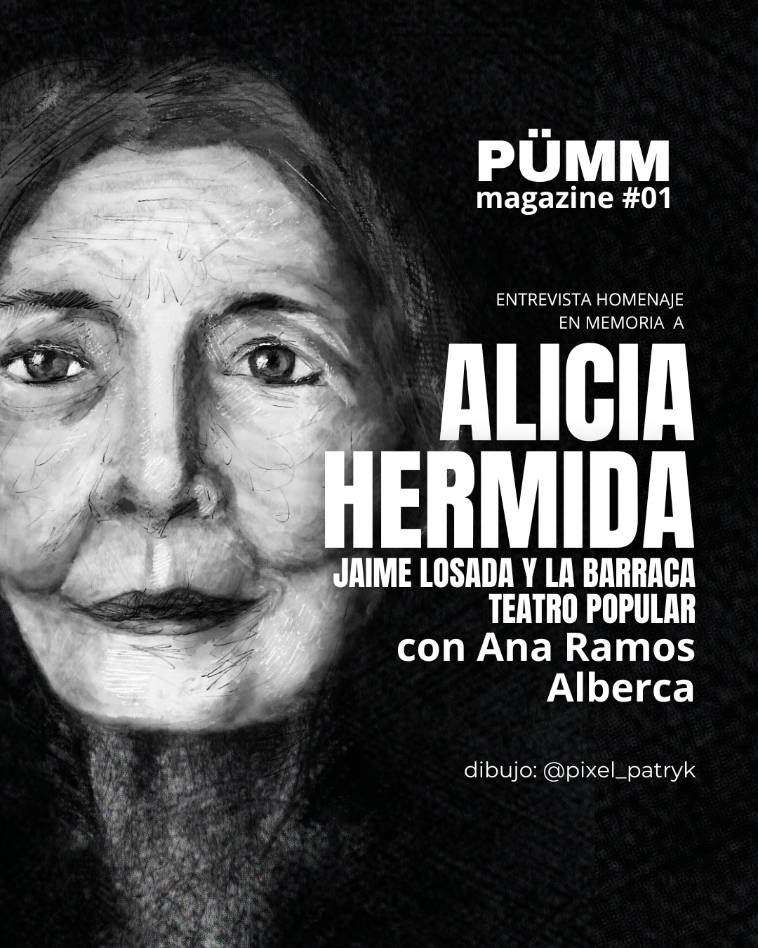 Ana Ramos Alberca sobre Alicia Hermida, Jaime Losada y La Barraca Teatro Popular #01PUMM